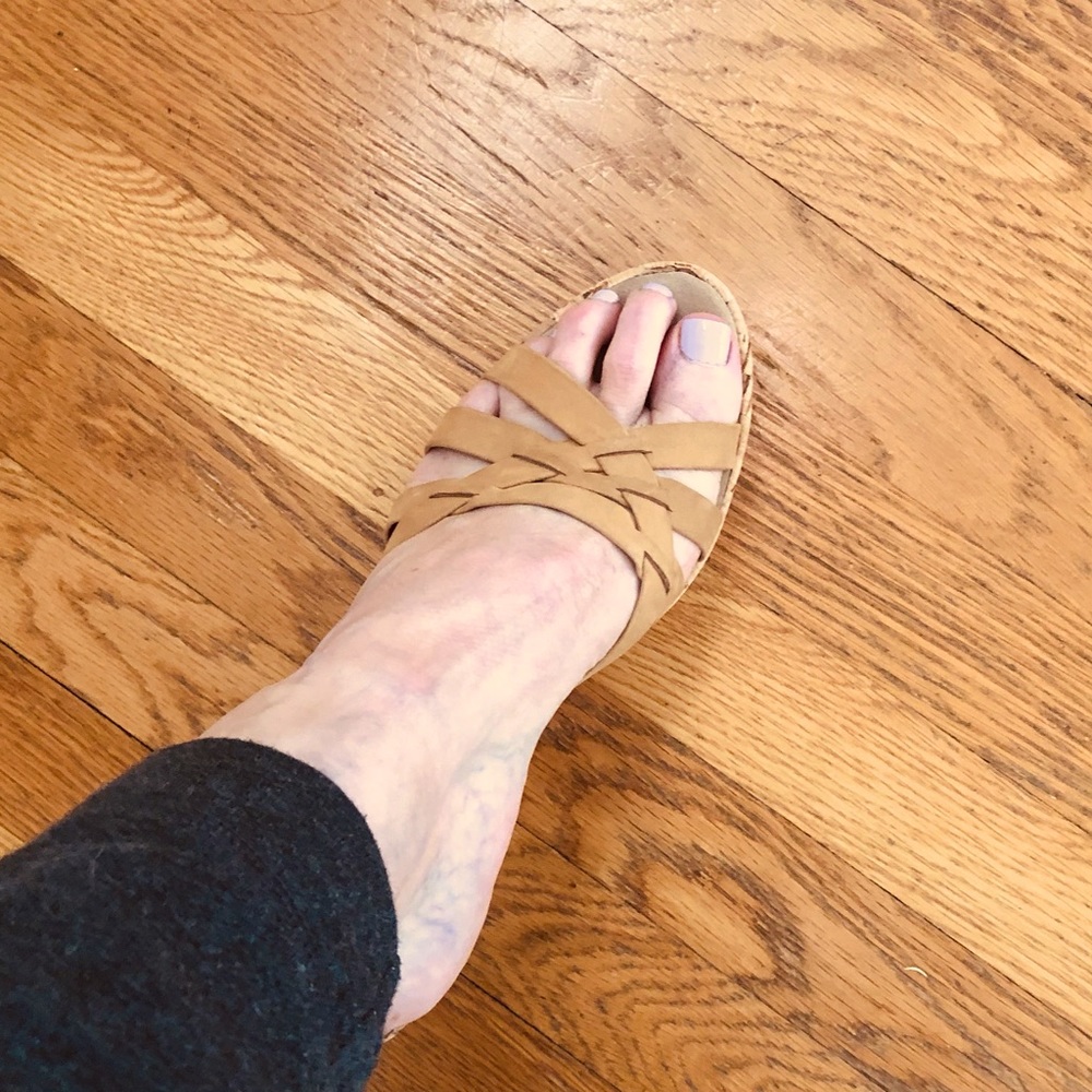 Steve Madden Kalliee Cork Wedges!
